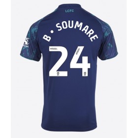 Pánské fotbalový oblečení Leicester City Boubakary Soumare #24 Venkovní košile 2025-26 Krátkým Rukávem